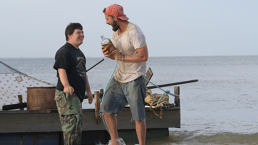 THE PEANUT BUTTER FALCON Zack Gottsagen, Shia LaBeouf